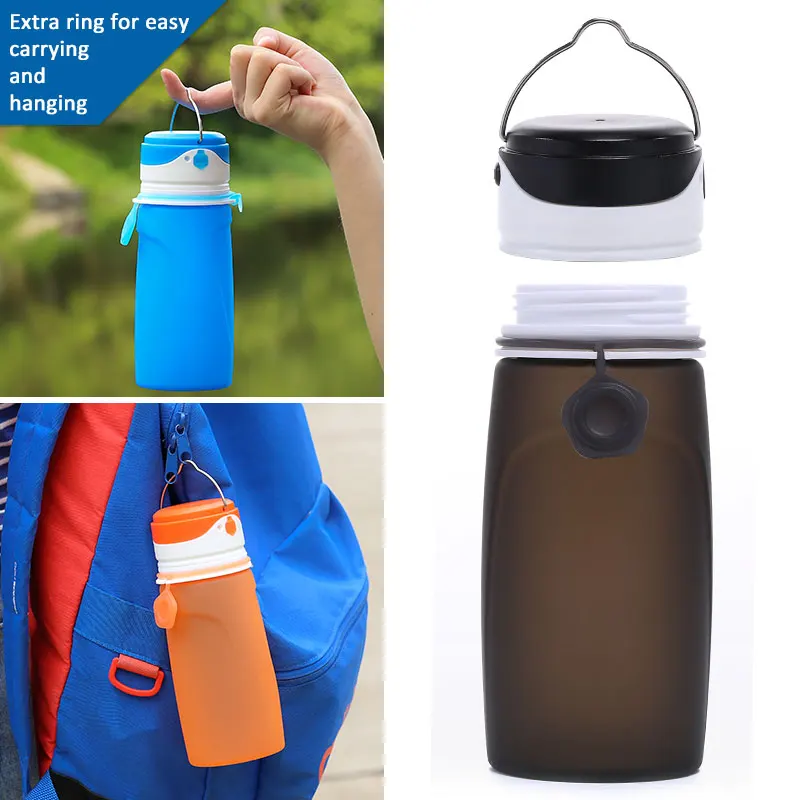 New Promotion Custom Accept Collapsible Innovative Water Bottle