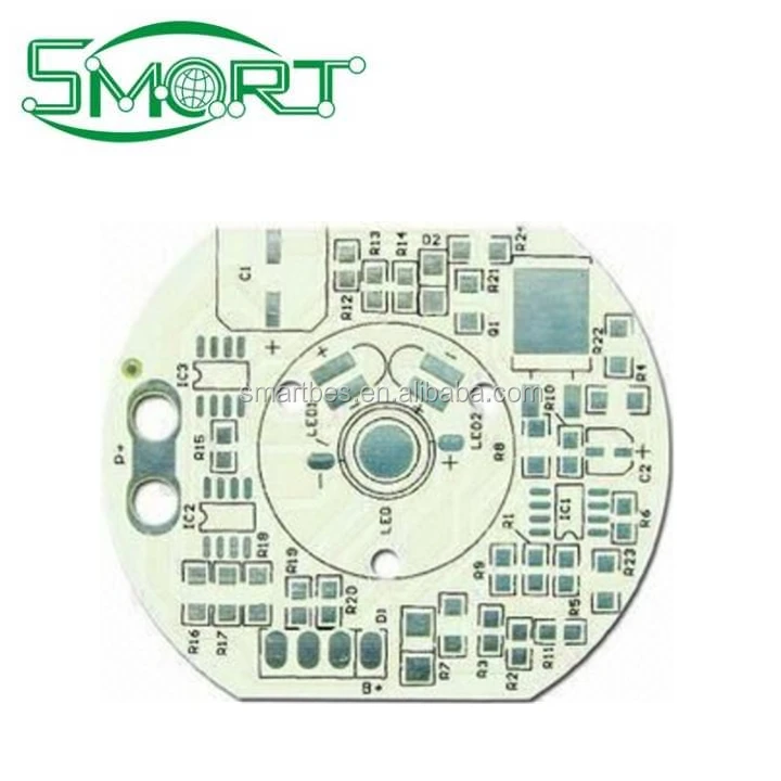 Smart Electronics pcb board for led light bar and WS2812 aluminum profile black aluminum pcb