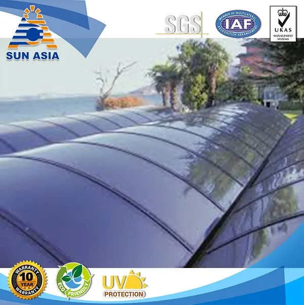 UV Protected Smoke Blue Solid Polycarbonate Plates Compact for Uv Block Sheet