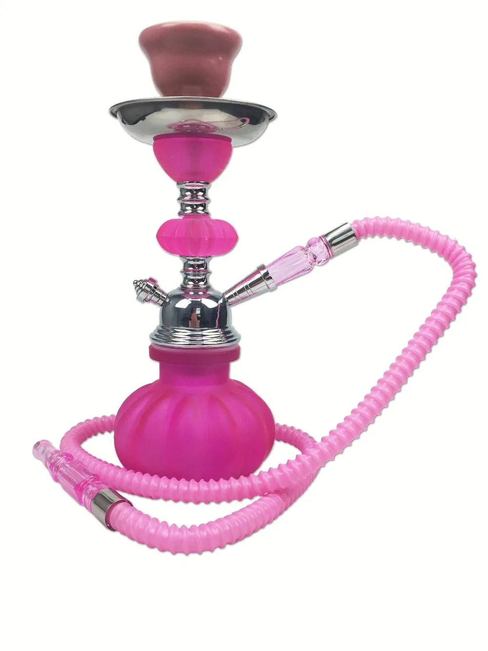 Оптовая продажа золотой кальян роскошный дизайн Китай Средний акрил обычный металлический