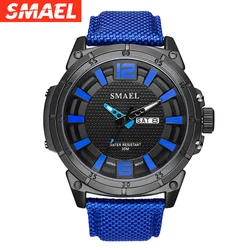 Nylon leather band SL1316  al fajr logo custom  dial smael watch