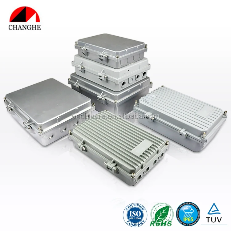 CHANGHE IP65 Aluminum Outdoor Control Enclosure Distribution Box for Electronics