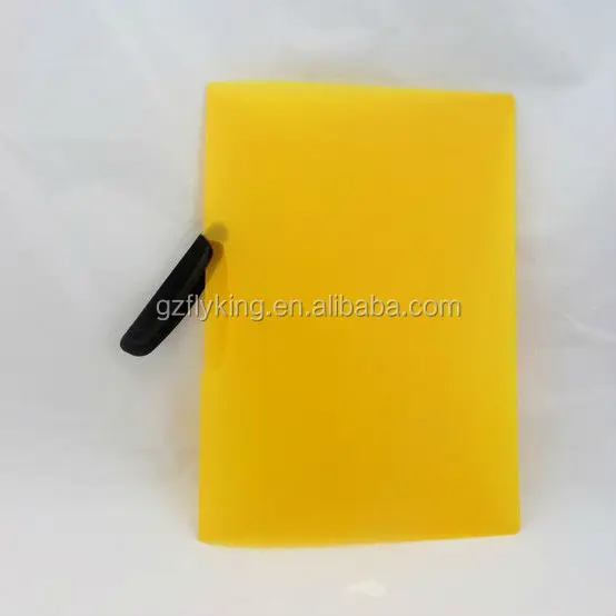 New Idea Swing Lock PP Transparent PP Report File Folder With Side Clip