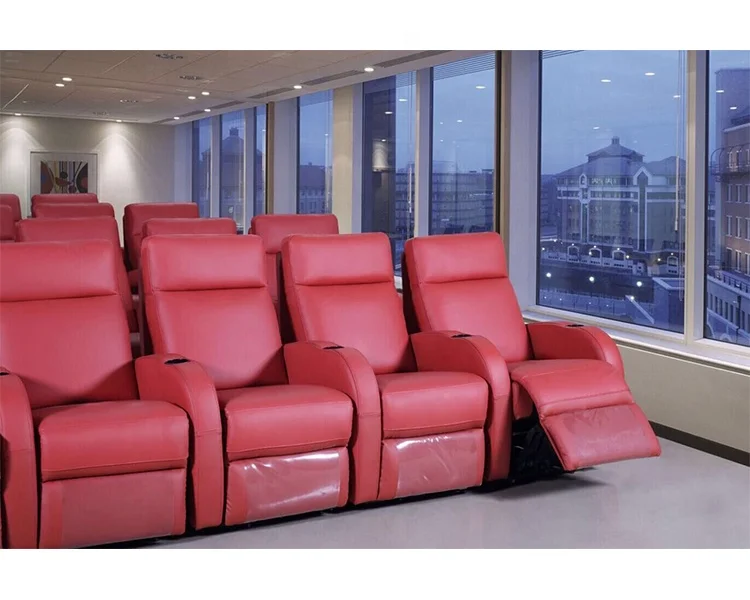 Modern VIP Home High Back Seat Movie Theater Recliner Cinema Sofa