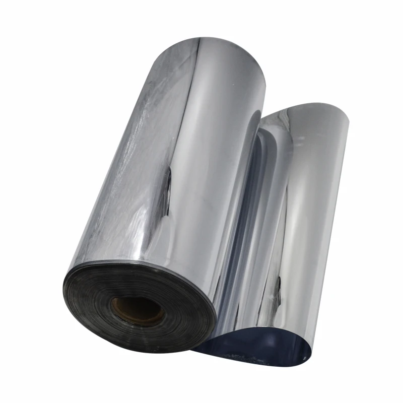 High gloss1mm PP Polypropylene metalized film Gold Metallized Film Rolls For Thermoforming