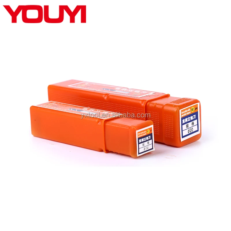 
HSS 3flute End mills with straight shank used for Aluminium alloy 