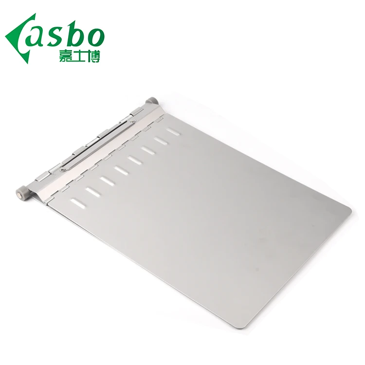 Multi-purpose office A-holder form paper storage silver Aluminum Clipboard