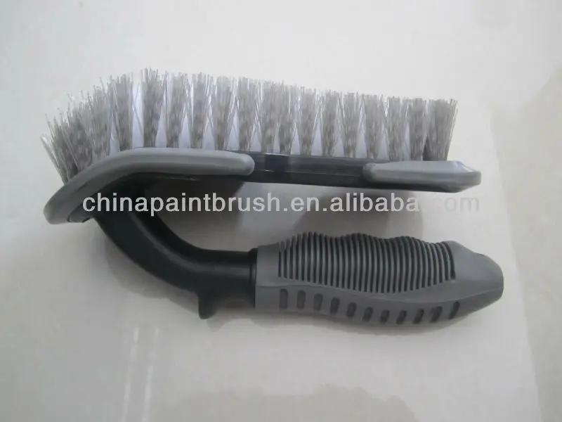 
Car wheel brush 