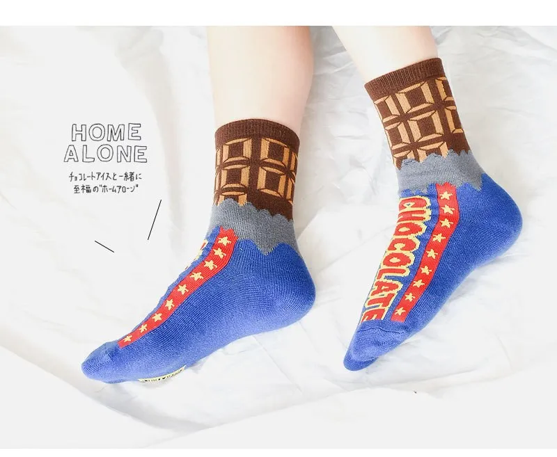 Japanese Cartoon Socks Short Fashion Cute Women Funny Socks Casual Cotton Ankle Socks Harajuku Sox