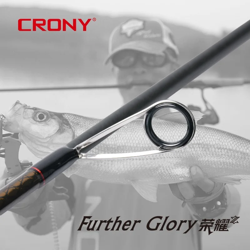 CRONY Further Glory Serie Sea Bass Rod Saltwater Fishing Rod Canna Da Pesca Spinning Fidhing Rod