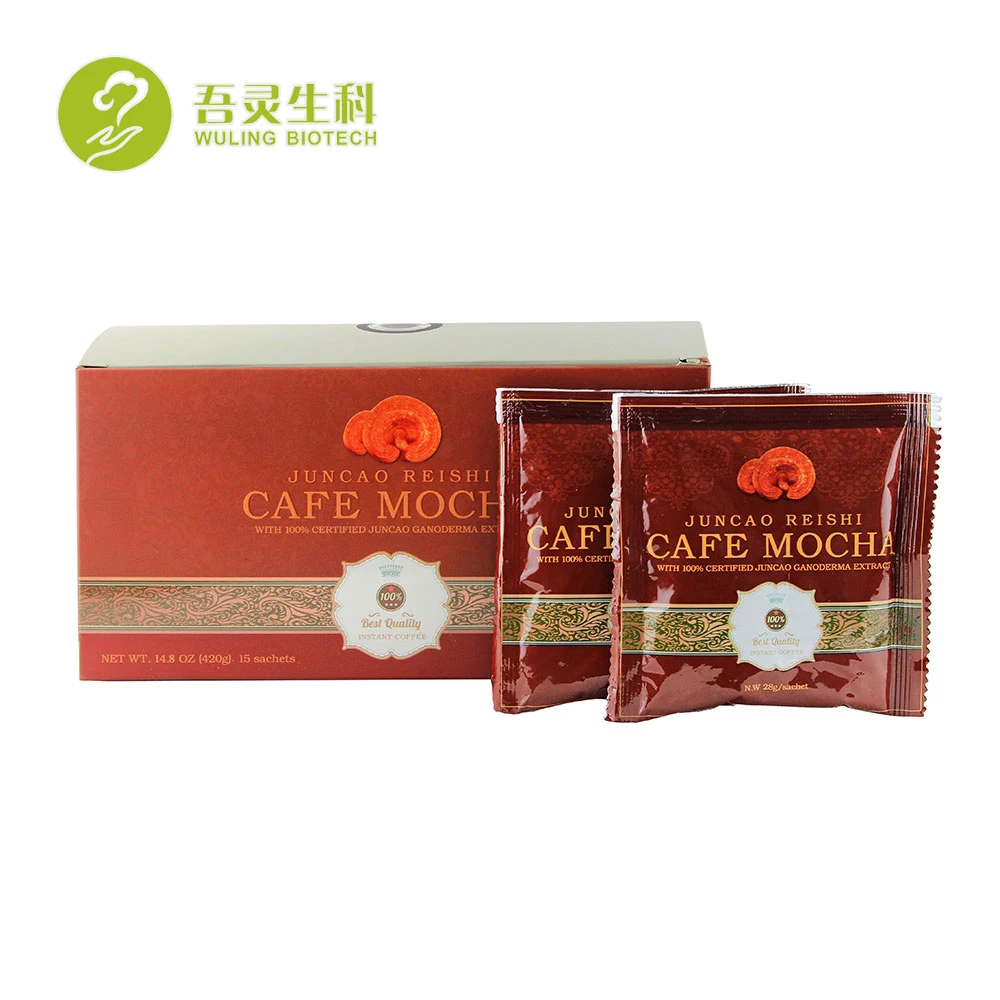 Wholesale  Ganoderma Mushroom Slimming coffee Coffee With Organic Reishi Extract