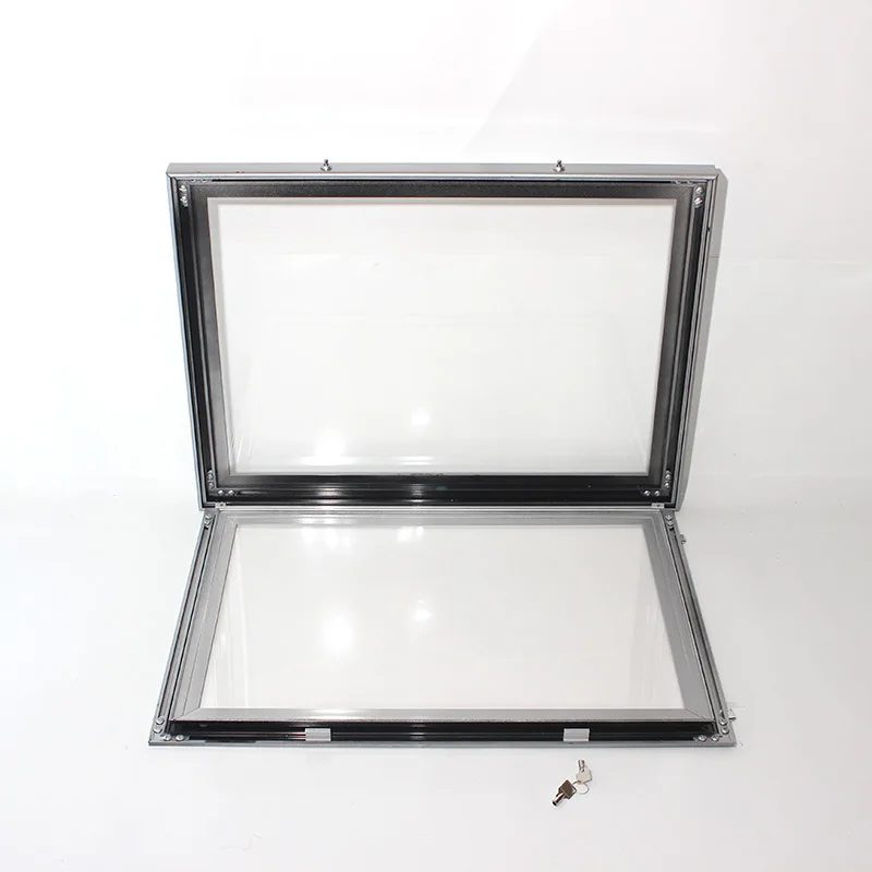 IP65 Outdoor Aluminium LED Advertising Lightbox A1 Size  Lockable Water-proof Aluminum Frame LED Light Box