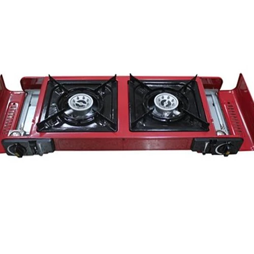 Газовая плита с двойной горелкой по низкой цене, детали газовой плиты
