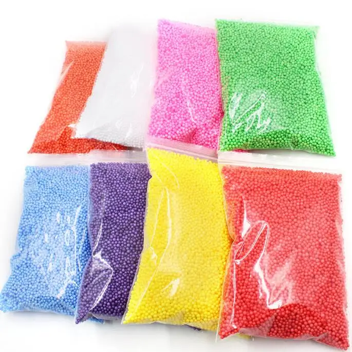 
Manufacturer Polystyrene Styrofoam Foam Balls For Slime Making Kit Fillers Crafts in 9g/bag 