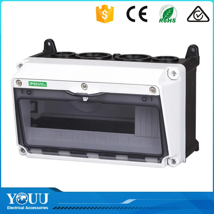 YOUU Верхнюю Часть Продавая Продукты 2016 Низкая Цена Ip65 Водонепроницаемый Mcb 12 Способом, Коробки Распределительные Открытый для Электротехнических шкафов
