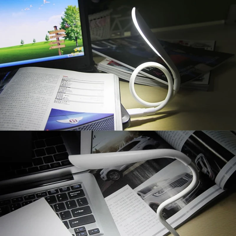 
New LED lamp foldable portable light Laptop mobile power energy saving eye light USB touch night light 
