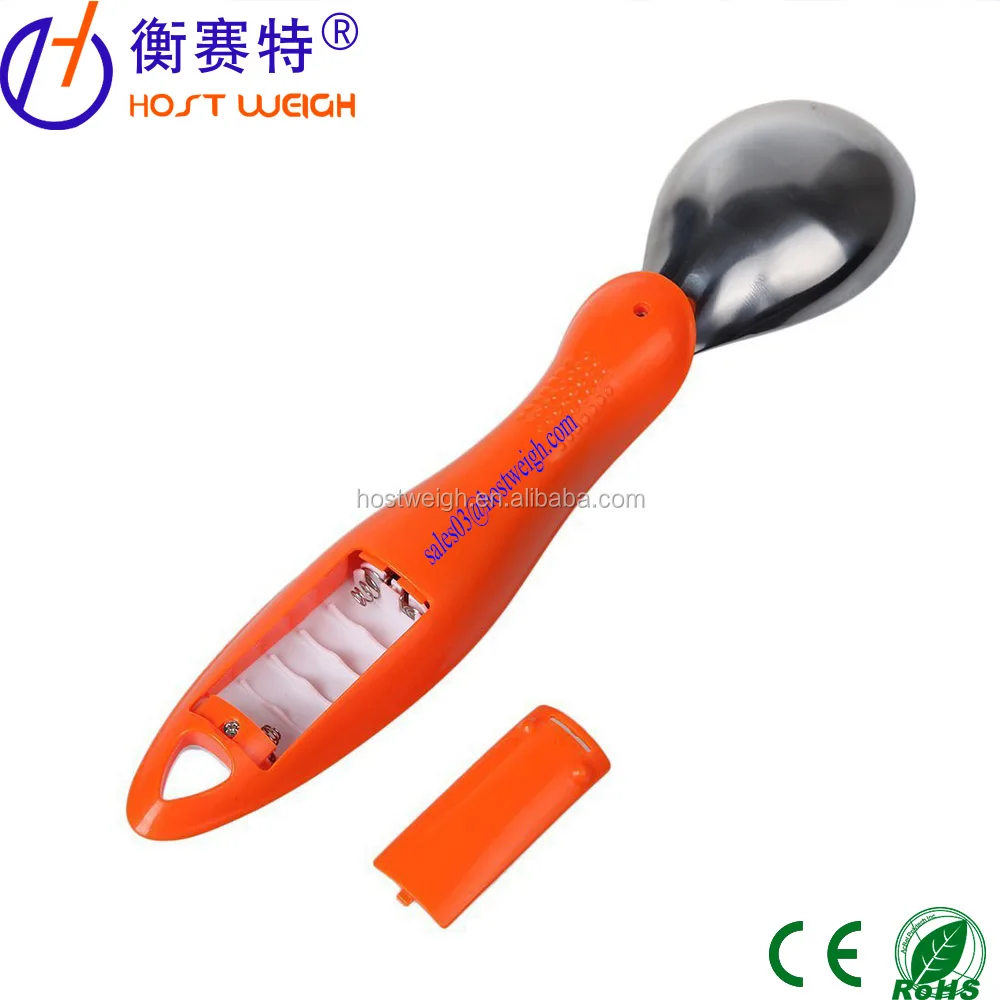 stainless steel coffee measuring digital spoon scale with LCD display