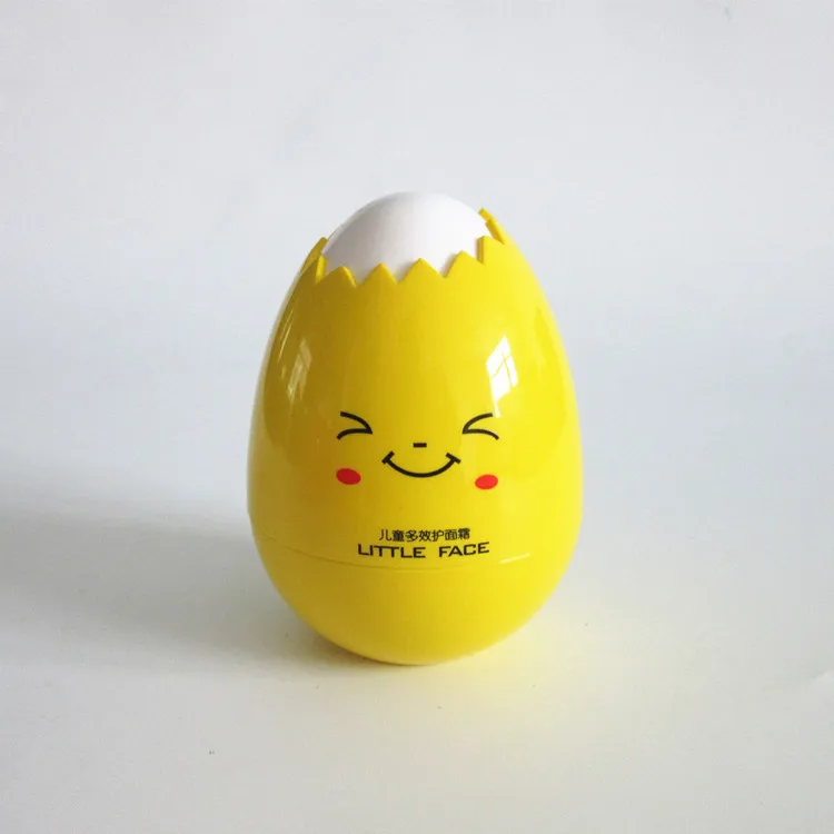 Nice pink color fruit shape plastic cosmetic bottle