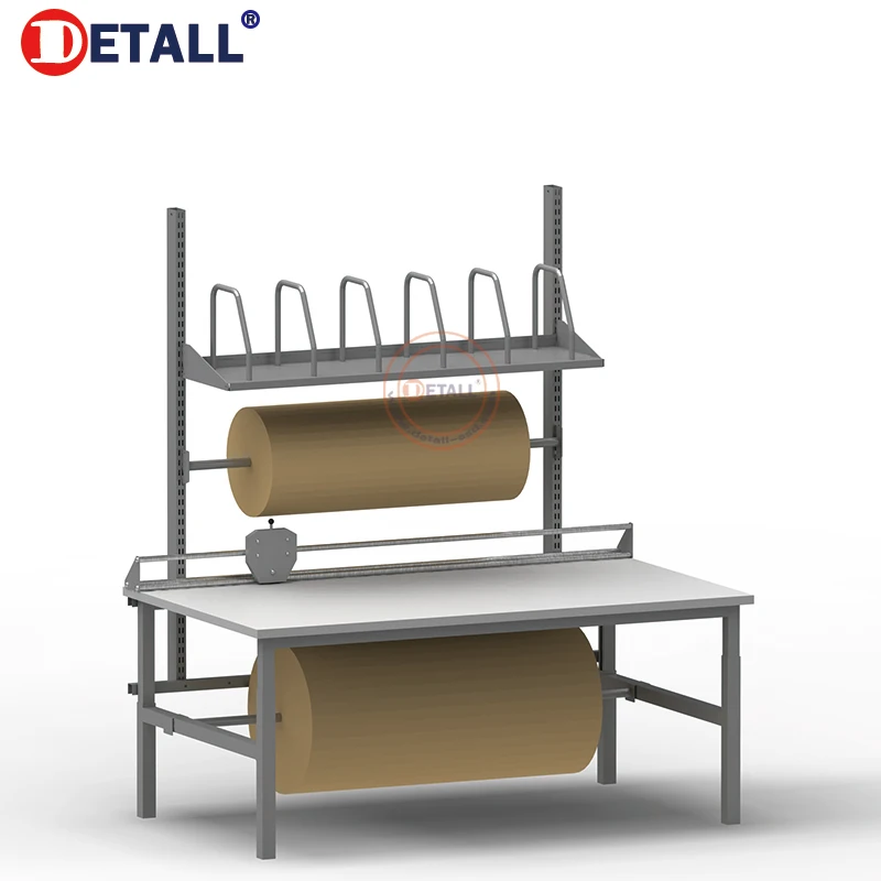 Профессиональный промышленный упаковочный стол Detall, Рабочий стол для мастерской со стандартом CE