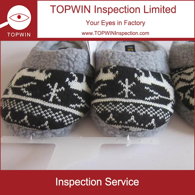 Winter slippers Pre-Shipment Inspection Services