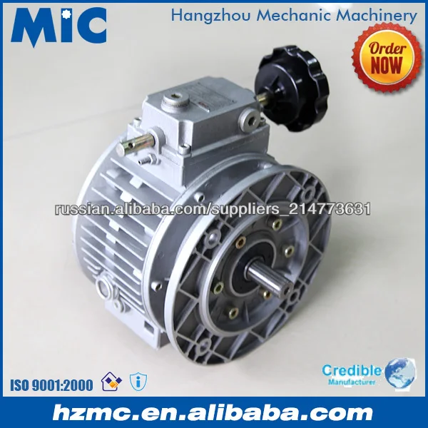 Червячный привод вращения двигателя Вариатор