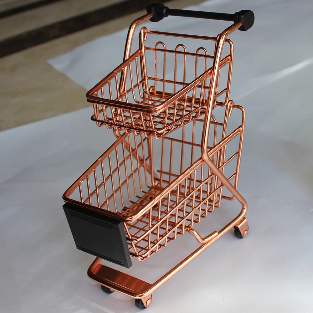 mini desk shopping trolley shopping cart toy shopping carts