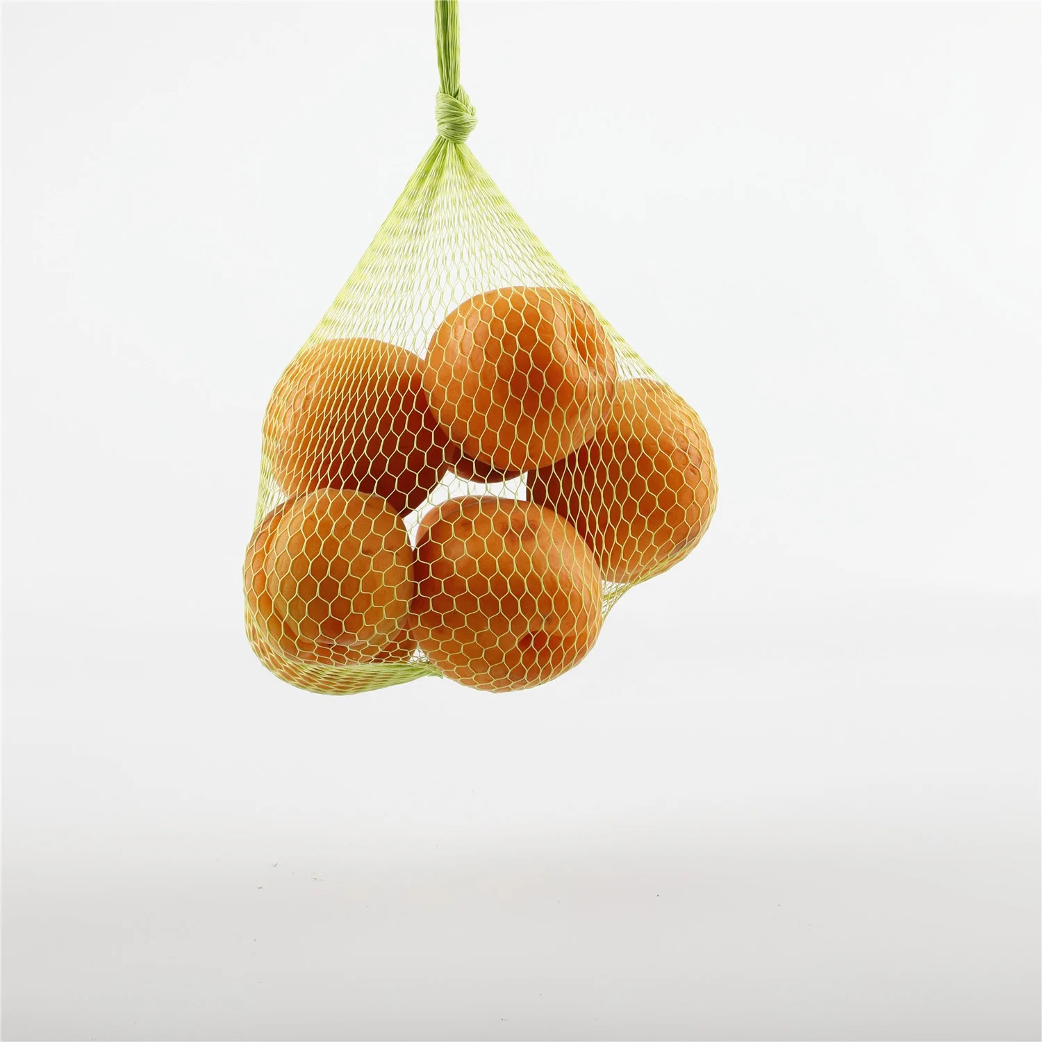 
100% Orange Degradable & Compostable Cornstarch Protection Netting Bag DAB-3-24 fruit and vegetable packaging nets 