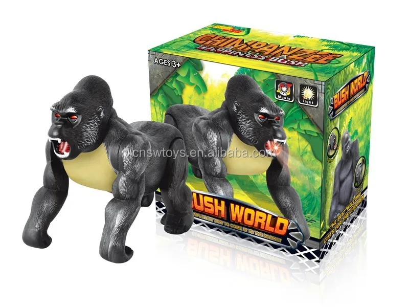 DD0401114 Battery operate gorilla robot toy roaring with light