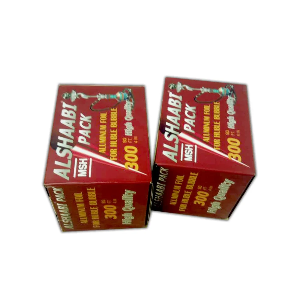 High Quality Durable Smoking Foil Wholesale Aluminum Foil Shisha Hookah