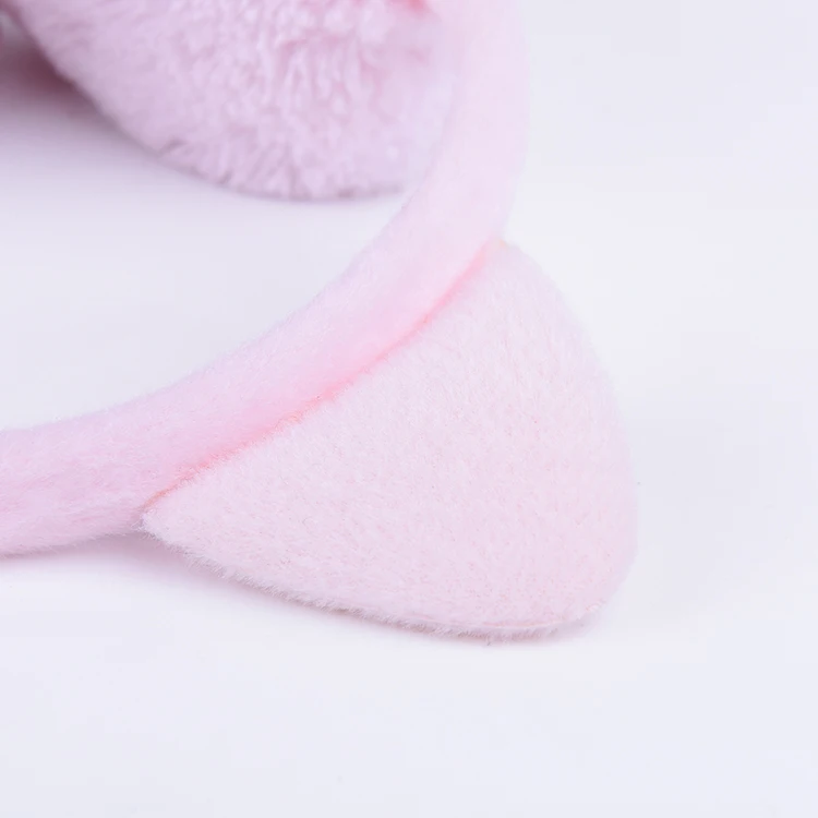 Разноцветные рекламные товары от маркетинговой компании лидер продаж зимние наушники с розовым котом для девушек сохраняющие тепло на улице холодной погоды