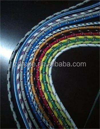 Yiwu import export 4mm 6mm 8mm Cheap 16 strand PP braided rope polypropylene ropes chinese manufacturers