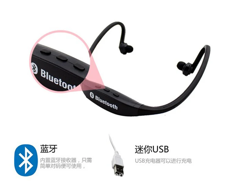 Best seller factory bt headset wireless neckband headphone with cheap offer