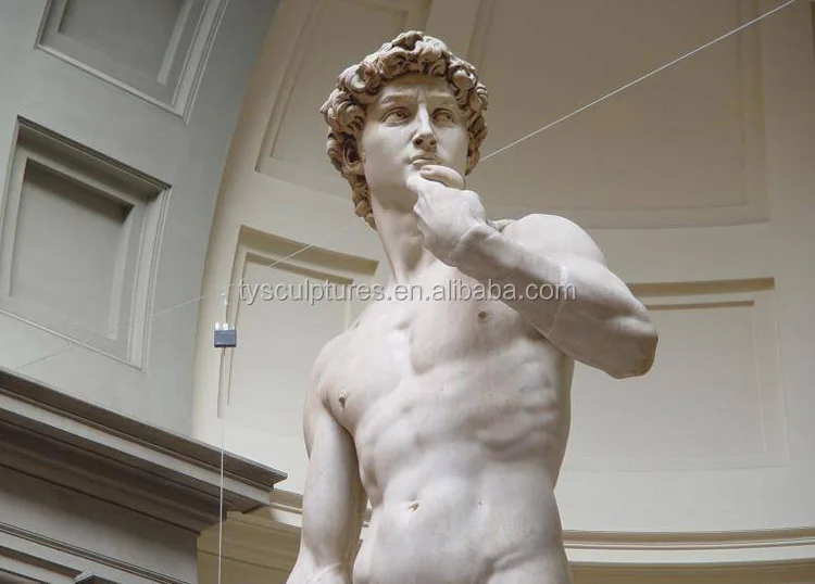 Famous custom made stone figure sculpture marble statue of David Copperfield