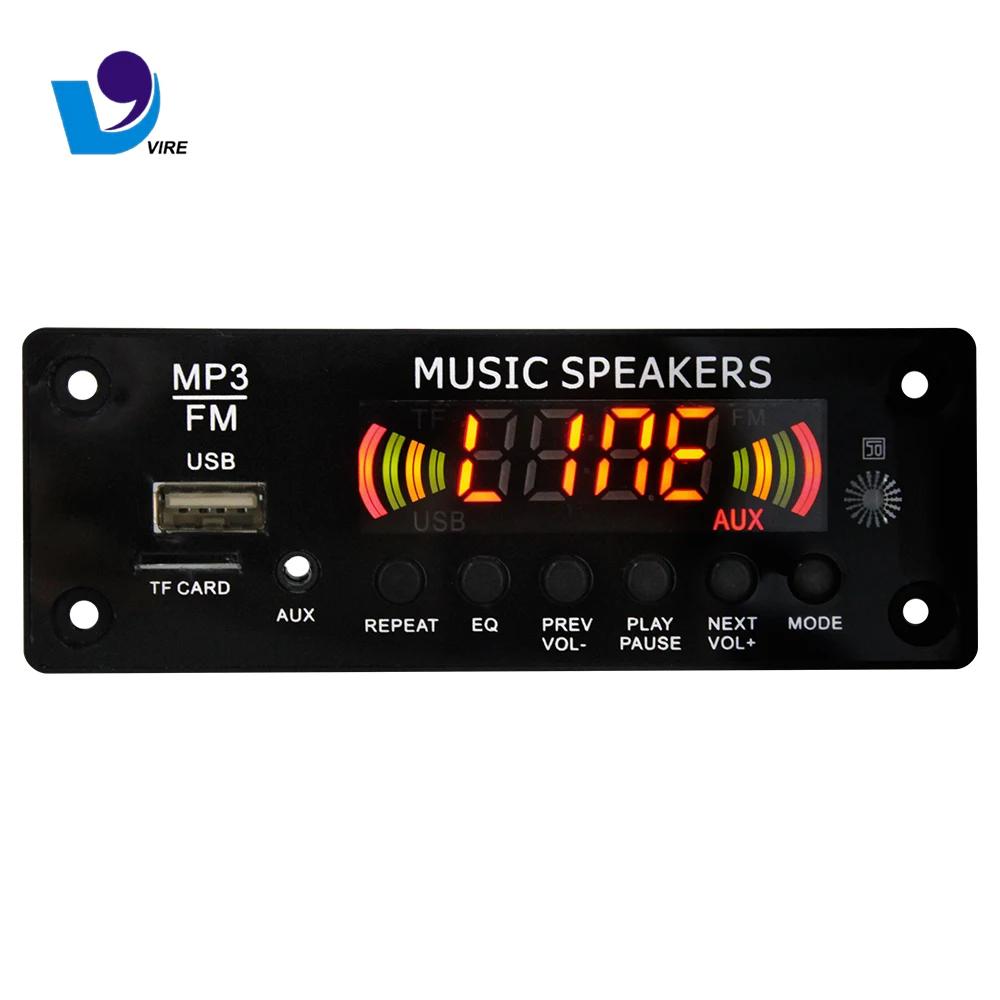 Bluetooth Circuit Board Mp3 Player Fm Radio Kit