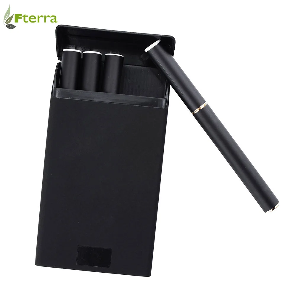 
new disposable 808 vape pen with charger case e cig 500 puffs empty cartridge 