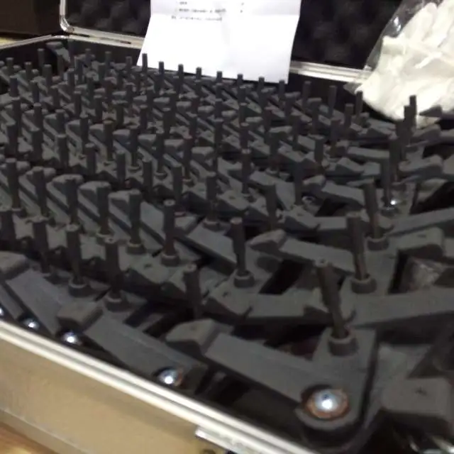 nylon portable traffic barrier safety stainless steel tire killer traffic roadblock