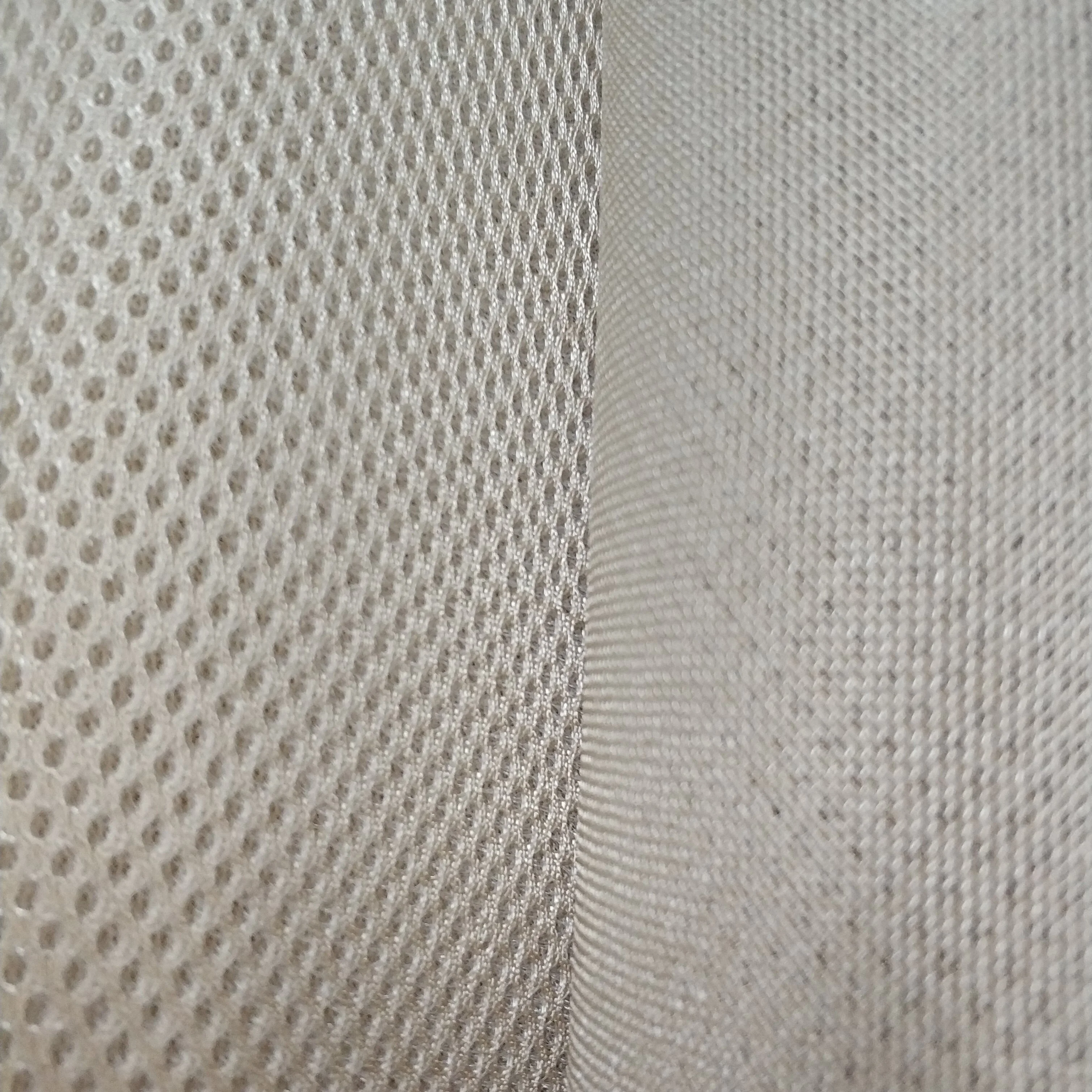 The Manufacturer Sells The Manufacturer Sells Three Layers of Elastic Mesh Fabric Use for Mat 100% Polyester YARN DYED Custom