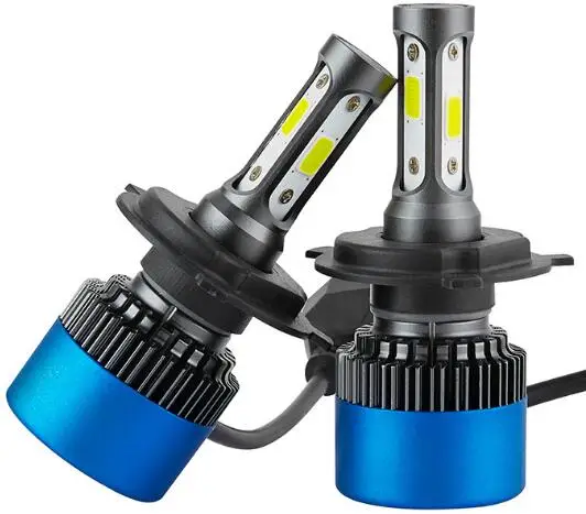 New motorcycle bicolor light H4 24W High CRI LED COB chip for turning lamp