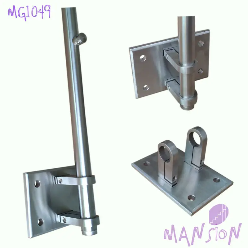 
Stainless Steel Railing Post Bracket ( for round tube ) 