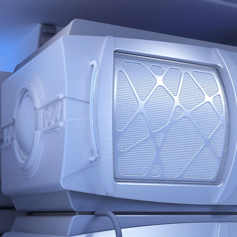 2017 Chinese Factory Price sleep box price box type bed Capsule Hotel beds full form of hotel soundproof capsule bed for airport