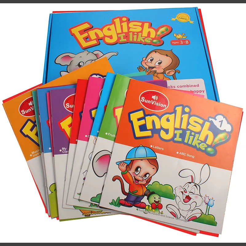 Kids Early Learning Toys  English I like 12 with digital OID talking pen