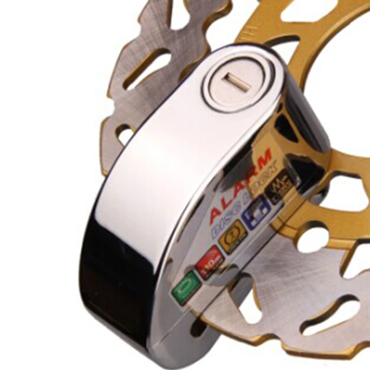 Wheel Lock For Motorcycle Alarm Disc Lock
