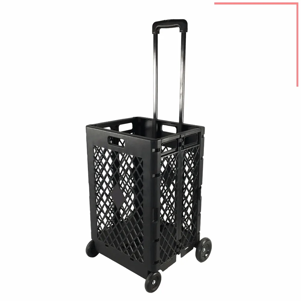 High-quality shopping trolly foldaway luggage carts
