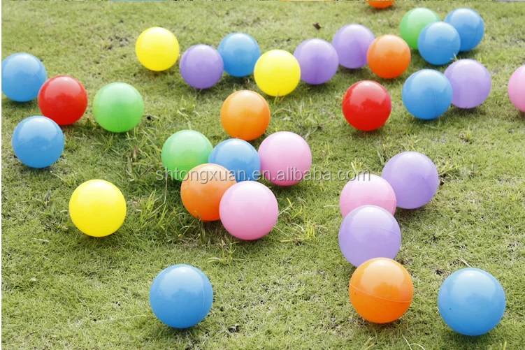 
Colorful Soft Pit Ball/Ocean Ball/Plastic Swimming Pool Ball 