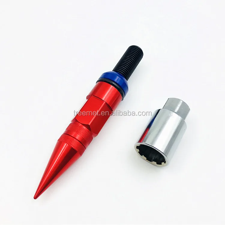 M12X1.5 M12X1.25 M14X1.25 M14X1.5 Racing Wheel Spiked Lug Nuts