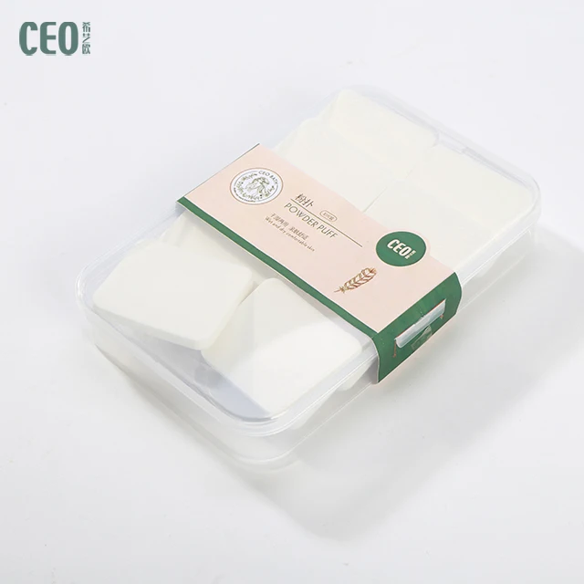 Гуанчжоу горячая продажа натуральный Губка для макияжа Гладкий макияж инструмент