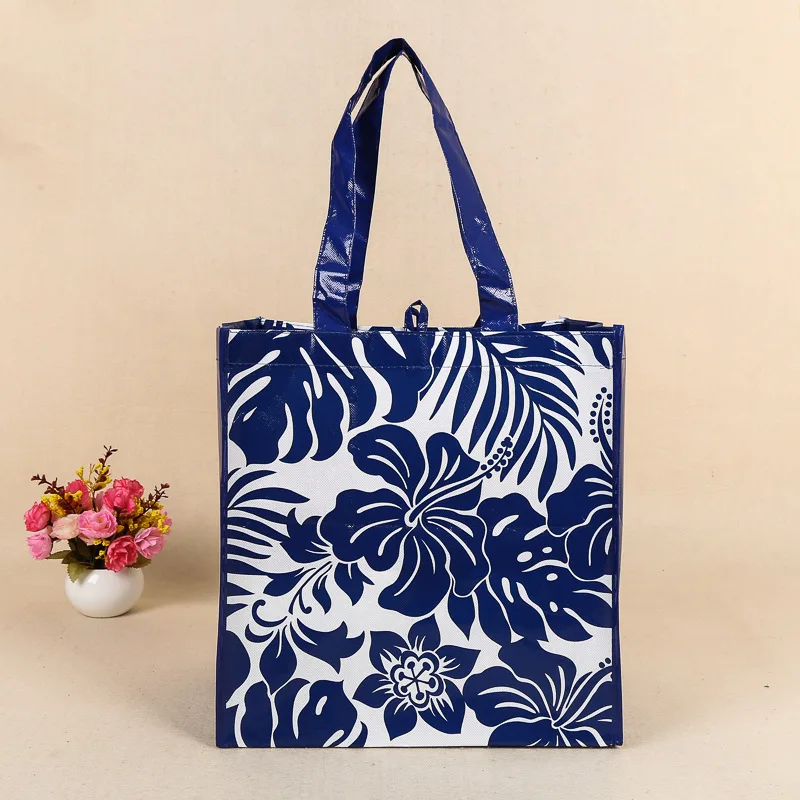 large durable customized handled style non woven fabric shopping tote bag