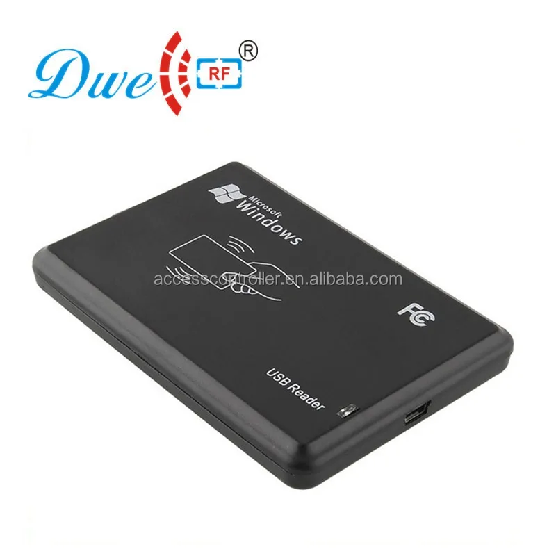 RS232 rfid Reader New Security Black USB 125Khz RFID Proximity Sensor Smart ID Card Reader EM4100