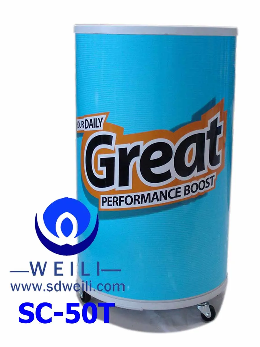 WEILI индикации напитка холодильник 50L для продажи