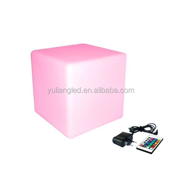 RGB multiple flashin modes led ball light outdoor /beach ball Christmas lights led cube lighting